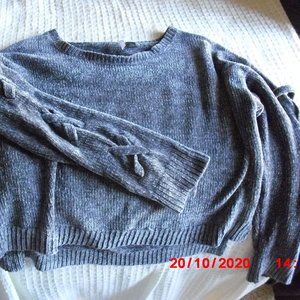 Gray Pullover Sweater